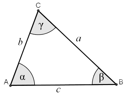 Triangle ABC Angles 